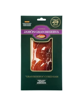 JAMON SERRANO GRAN RESERVA LA PRUDENCIA ΧΟΙΡΙΝΟ ΜΠΟΥΤΙ 24 ΜΗΝΩΝ ΣΕ ΦΕΤΕΣ 75gr