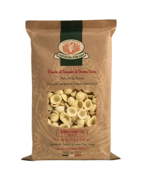 ORECCHIETTE RUSTICHELLA D'ABRUZZO ΑΠΟ ΣΙΜΙΓΔΑΛΙ ΣΚΛΗΡΟΥ ΣΙΤΟΥ 250gr