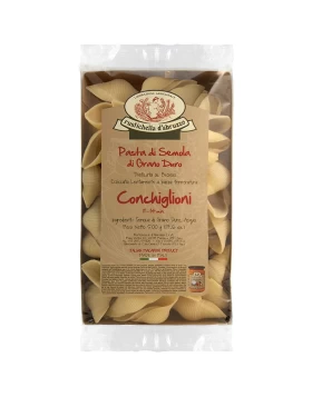 CONCHIGLIONI RUSTICHELLA D'ABRUZZO ΑΠΟ ΣΙΜΙΓΔΑΛΙ ΣΚΛΗΡΟΥ ΣΙΤΟΥ 500gr