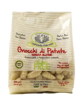 GNOCCHI ΠΑΤΑΤΑΣ RUSTICHELLA D'ABRUZZO ΧΩΡΙΣ ΓΛΟΥΤΕΝΗ 500gr