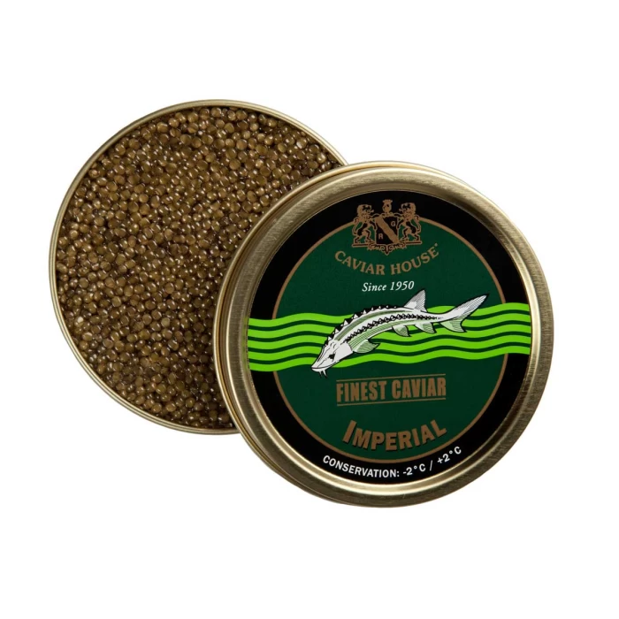 ΧΑΒΙΑΡΙ IMPERIAL OSCIETRA CAVIAR HOUSE ΟΞΥΡΡΥΓΧΟΥ ΡΩΣΙΑΣ 50gr