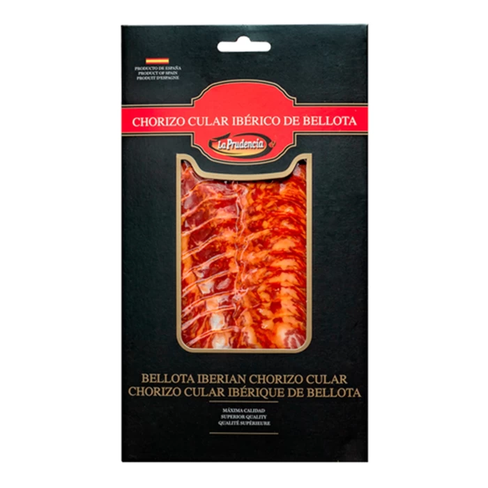 CHORIZO CULAR LA PRUDENCIA IBERICO BELLOTA ΧΟΙΡΙΝΟ ΣΑΛΑΜΙ ΣΕ ΦΕΤΕΣ 100gr