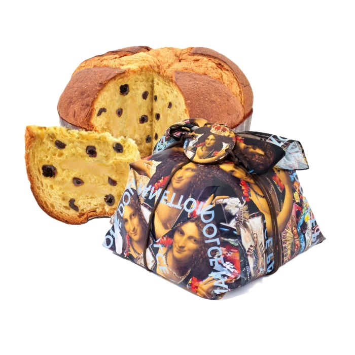 ΠΑΝΕΤΟΝΕ ΓΕΜΙΣΤΟ ΜΕ ΚΡΕΜΑ & ΒΥΣΣΙΝΟ AMARENA RUSTICHELLA D'ABRUZZO PANETTONE 2024 LIMITED EDITION 1kg + ΜΕΤΑΞΩΤΟ ΜΑΝΤΗΛΙ