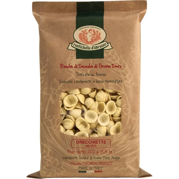 CLONED ORECCHIETTE RUSTICHELLA D'ABRUZZO ΑΠΟ ΣΙΜΙΓΔΑΛΙ ΣΚΛΗΡΟΥ ΣΙΤΟΥ 250gr