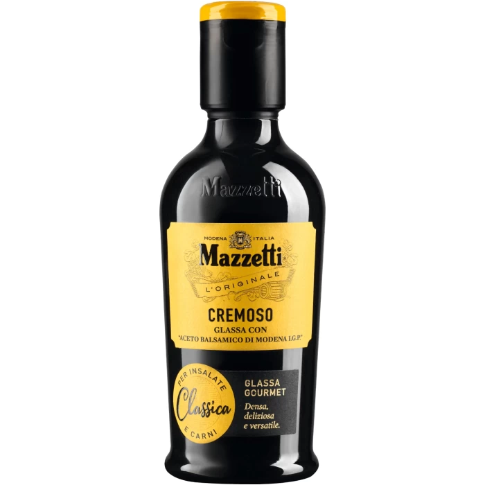 ΒΑΛΣΑΜΙΚΟ ΞΙΔΙ ΓΛΑΣΟ ΜΕ ACETO BALSAMICO DI MODENA ΠΓΕ MAZZETTI L'ORIGINALE CREMOSO 215ml